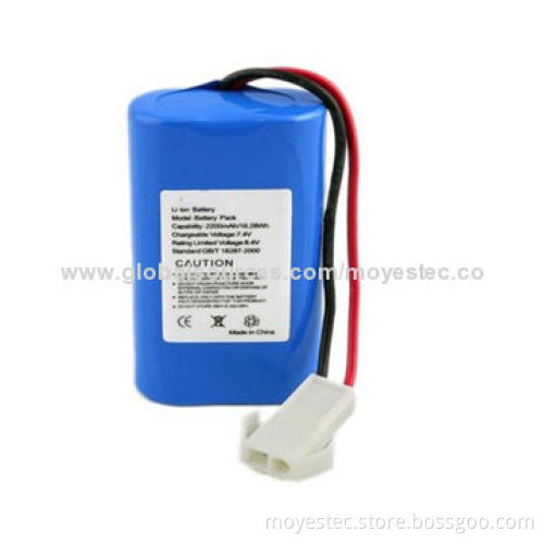 11.1V/8,000mAh Li-ion battery packs for medical equipment for monitor